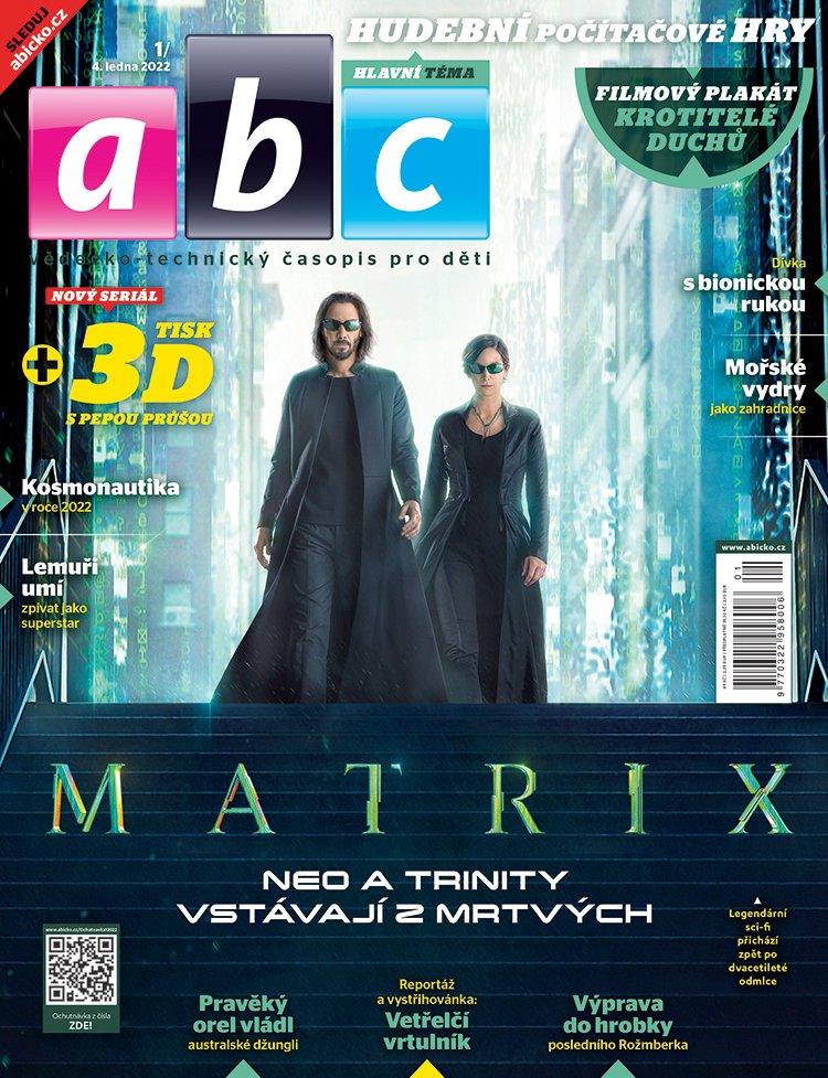 Matrix Resurrections, rytmické hry, zpívající lemuři a ještě více v najdete v časopisu ABC