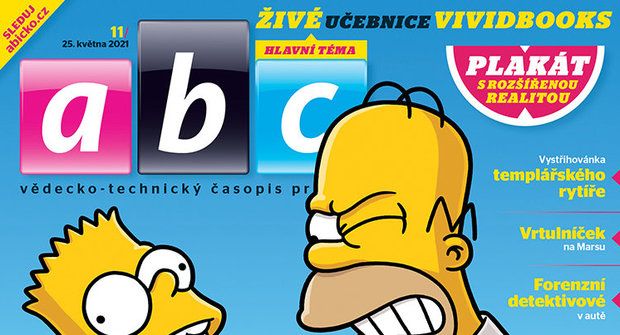 Simpsonovi navždy a česká rozšířená realita v novém číslu ABC