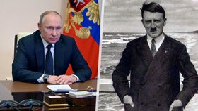 Putin jako Hitler: Odborník popsal paralely mezi diktátory. „Čas se mu krátí.“