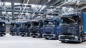 Amazon rozšiřuje elektrickou nákladní dopravu. V Německu nasazuje Mercedesy eActros Amazon rozšiřuje elektrickou nákladní dopravu. V Německu nasazuje Mercedesy eActros
