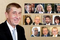 Noví ministři přehledně: Kdo bude šéfovat Česku pod taktovkou Andreje Babiše?