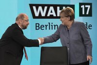 Merkelová vedla skandální kampaň, zuřil poražený Schulz. Němce čeká „Jamajka“?