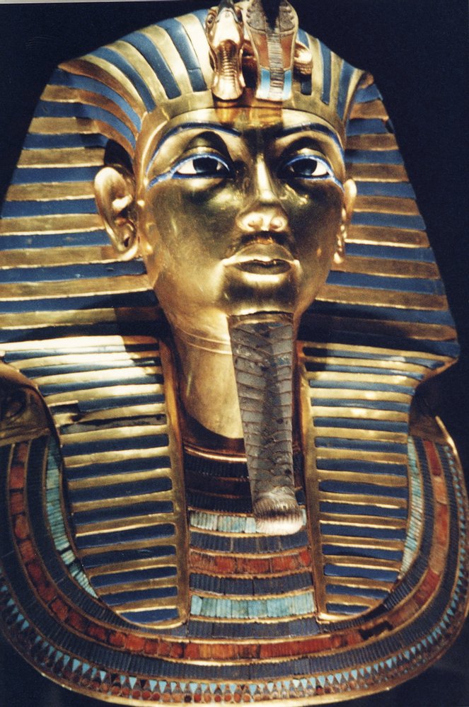 Zlatá maska krále Tutanchamona