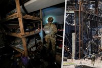 Pod ocelárnami Azovstal: Vojáci přežívali v šílených podmínkách, spali na dřevěných paletách