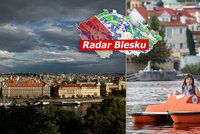 Víkendová předpověď: Letních až 29 °C vystřídají v Česku déšť a bouřky, sledujte radar Blesku