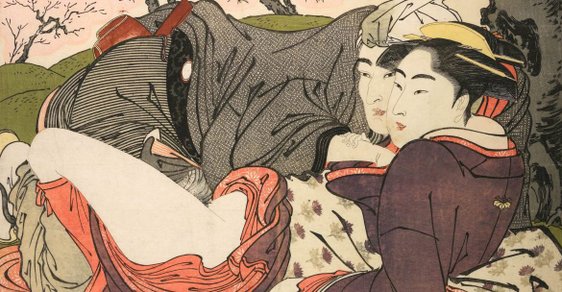 Pornografie, nebo umění? Unikátní japonské kresby měly novomanželům usnadnit svatební noc