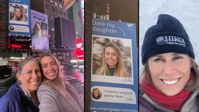 Máma bojující s rakovinou se rozhodla najít dceři (30) partnera: Inzerát jí dala na billboard!