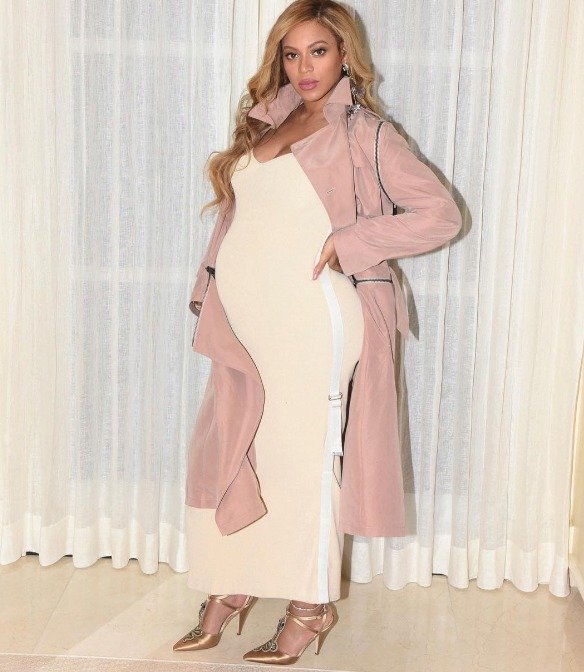 Fotky, které těhotná Beyoncé zveřejnila na svém instagramu