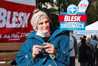 Blesk Ordinace v Praze přilákala davy! Dagmar (87) se k prevenci »vypletla«