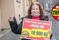 Dagmar Hlaváčová (68) z Prahy, výherkyně v trháku: Za 10 tisíc se osvěžím!