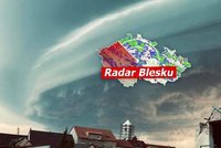 Bouřky přinesly do ČR kroupy i nezvyklé úkazy. Bouřit bude znovu, sledujte radar Blesku