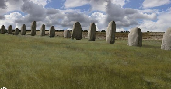 Archeologové objevili Superhenge – největší prehistorický kamenný monument