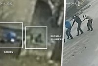 Bezpečnostní kamery ukázaly, jak Rusové týrali civilisty v Buče! Zatím největší důkaz