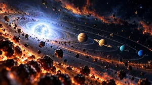 Budoucnost vnějších planet po zániku Slunce je nejistá. Jejich dráhy se změní dříve, než se čekalo Budoucnost vnějších planet po zániku Slunce je nejistá. Jejich dráhy se změní dříve, než se čekalo