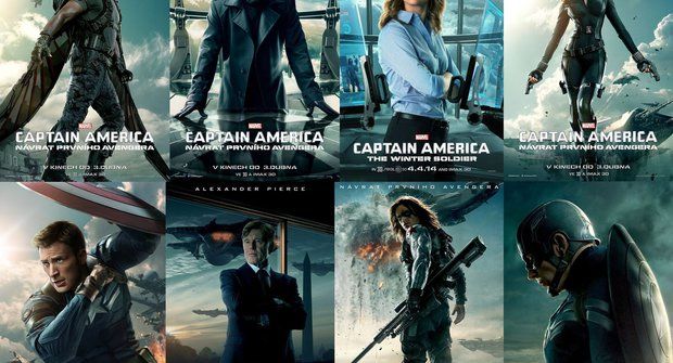 Captain America: Návrat prvního Avengera a kompletní sbírka super plakátů
