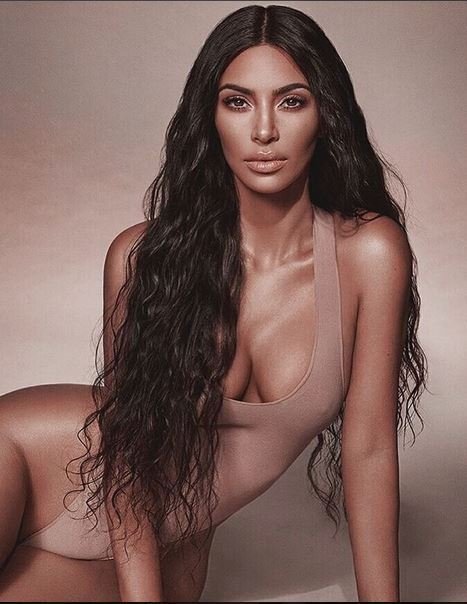 4. Americká televizní hvězda Kim Kardashian