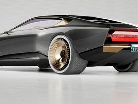 Český designér navrhl úžasný sporťák inspirovaný muscle cars, japonskými vozy a kyberpunkem