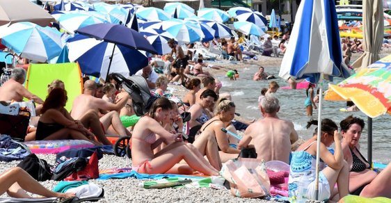 Chorvatsko opět ožilo turisty (červenec 2020) - ilustrační snímek