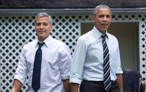 Obama s Clooneym pracuje už léta na lidských právech.