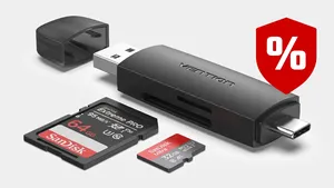 Čtečka Vention zlevnila na 167 Kč. Je rychlá, zvládne dvě karty najednou a připojíte ji k mobilu i PC Čtečka Vention zlevnila na 167 Kč. Je rychlá, zvládne dvě karty najednou a připojíte ji k mobilu i PC
