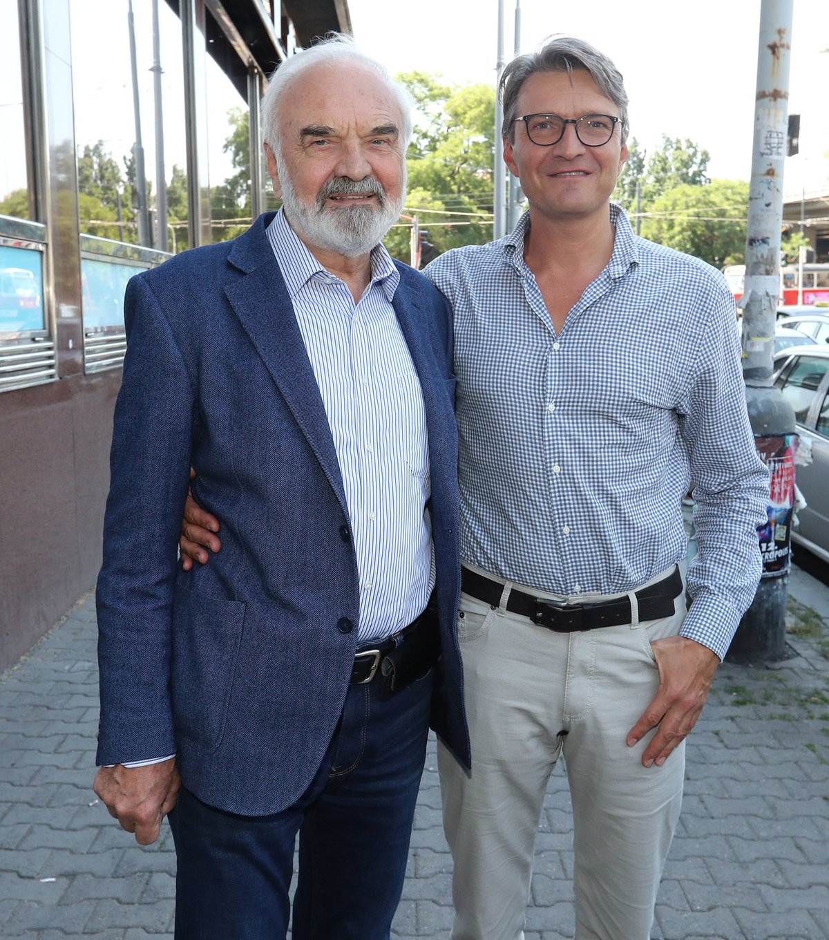 Zdeněk Svěrák a syn Jan