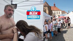 Davy na Blesk Ordinaci v Chomutově už dvě a půl hodiny před startem: Odhalený nádor za prvních 5 minut! Davy na Blesk Ordinaci v Chomutově už dvě a půl hodiny před startem: Odhalený nádor za prvních 5 minut!