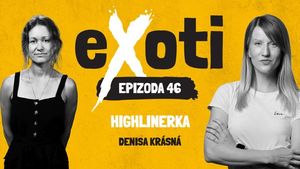 Denisa Krásná: Highline propojuje místa v nebi, kde ještě nikdo nechodil