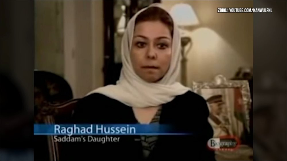 Jedna ze Saddámových dcer.