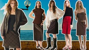 Devadesátky jsou nevyčerpatelným zdrojem módní inspirace: Tentokrát se coby podzimní nutnost vrací column sukně. Už ji také máte? Devadesátky jsou nevyčerpatelným zdrojem módní inspirace: Tentokrát se coby podzimní nutnost vrací column sukně. Už ji také máte?
