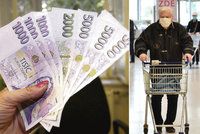 Průměrný důchod v Česku překonal hranici 15 tisíc. Stát kvůli covidu vyplácí penzí ale méně