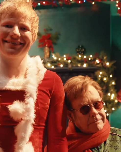 Ed Sheeran a Elon John si po fanoušky připravili vánoční song!