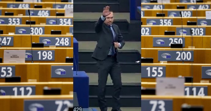Europoslanec hajloval přímo v Evropském parlamentu. Zdechovský: Je to idiotské a neomluvitelné