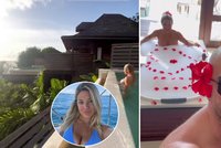 Žhavé líbánky Evy Perkausové na Seychelách: Dokonalé bydlení a nahá koupačka!?