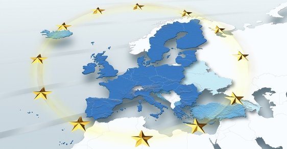 Evropská Unie - ilustrační grafika