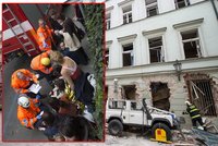 Svědectví z domu výbuchu: Na holky spadla tři patra, všude byl prach a cítit plyn