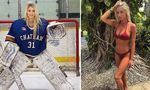 FOTO: Nejrajcovnější hokejová brankářka světa sekla se sportem. Teď se vystavuje v bikinách na Instagramu