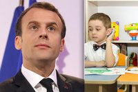 Do školy povinně už od tří let. Macron kvůli teroru razí radikální reformu