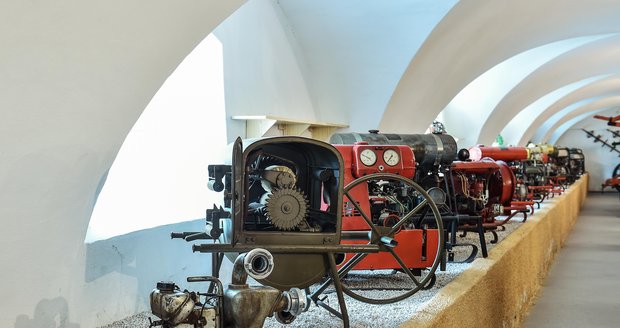 Muzeum hasičské techniky v Chrastavě na Liberecku