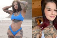 Heidi mají prý lidé za kriminálnici: Většinu jejího sexy těla pokrývá tetování
