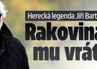 Herecká legenda Jiří Bartoška (76): Rakovina se mu vrátila!