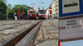 Do „Opletalky“ se po 30 letech vrací tramvaje. Zatím jen do »cancourku« kvůli výlukám a turistům