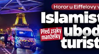 Horor u Eiffelovky: Islamista ubodal turistu před očima manželky!
