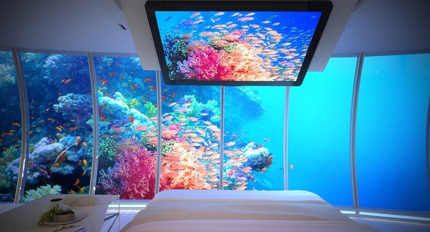 Pohled do světa: Ubytujte se v hotelu pod vodou