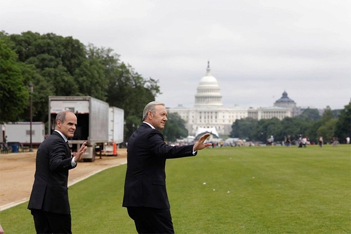 Dlouholetý fotograf Baracka Obamy nafotil sérii promo snímků k nové řadě seriálu House of Cards.