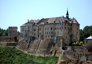 Gothic castle Český Šternberk
