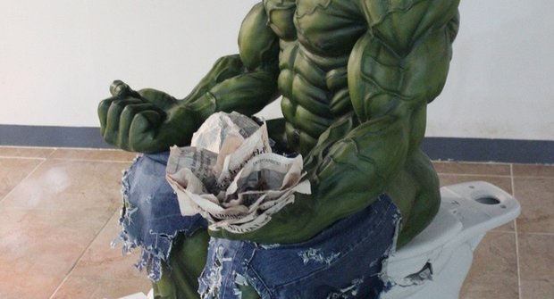 Neuvěřitelný Hulk na záchodě: Zuřivost dřímá v každém z nás, i v tobě
