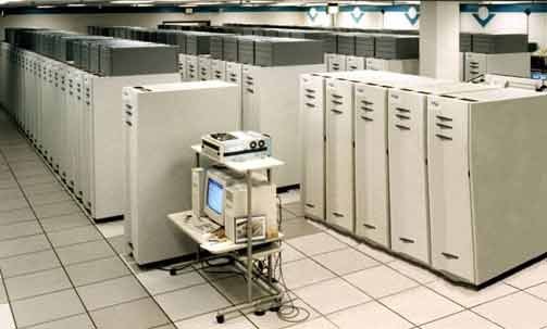 První teraflopový superpočítač ASCI Red
