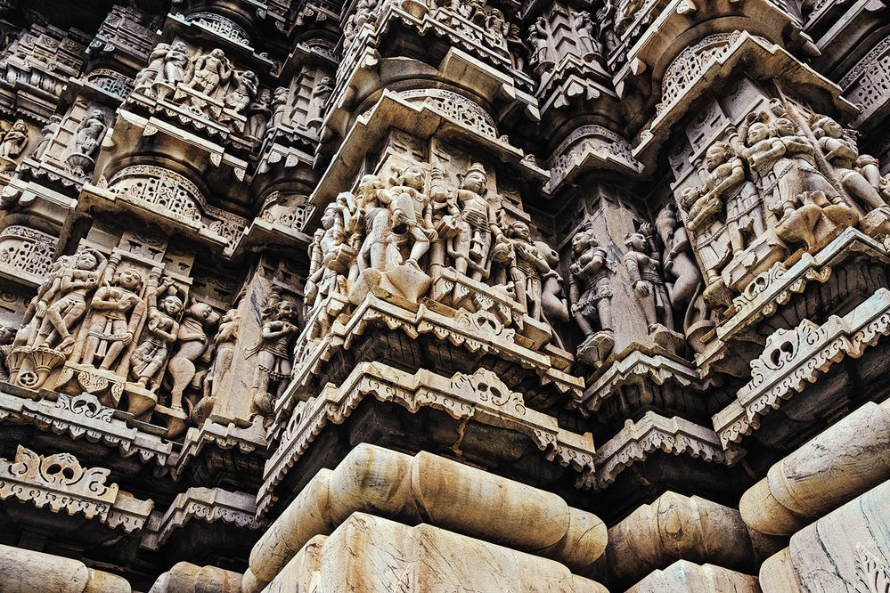 Nejznámější hinduistický chrám Džagdíš je místem klidu