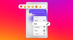 Instagram vylepšil soukromé zprávy. Editovat můžete 15 minut a odpovídat i pomocí nálepky nebo GIFu