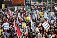 „Amerika je velký satan!“ Iráčané protestují v den výročí smrti elitního generála